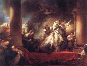 Jean Honore Fragonard, Coresus Sacrificing himselt to Save Callirhoe
